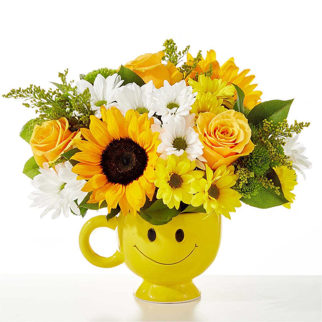 Be Happy Bouquet – MOSS & CO, Watkinsville GA