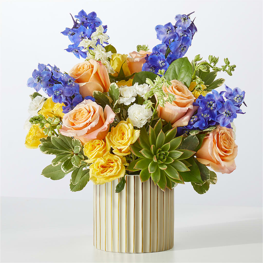 Cobalt Reverie Bouquet – MOSS & CO, Watkinsville GA