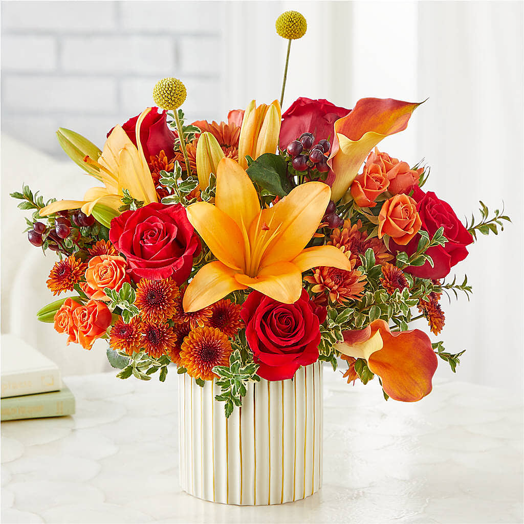 Scarlet Skies Bouquet – MOSS & CO, Watkinsville GA