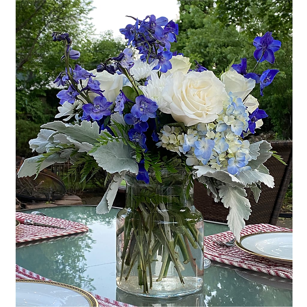 Clear Skies Bouquet – MOSS & CO, Watkinsville GA