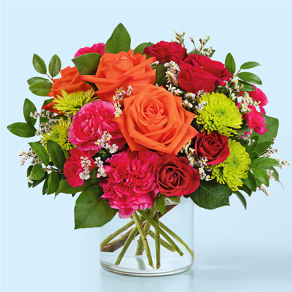 Colorful Carnival Bouquet – MOSS & CO, Watkinsville GA