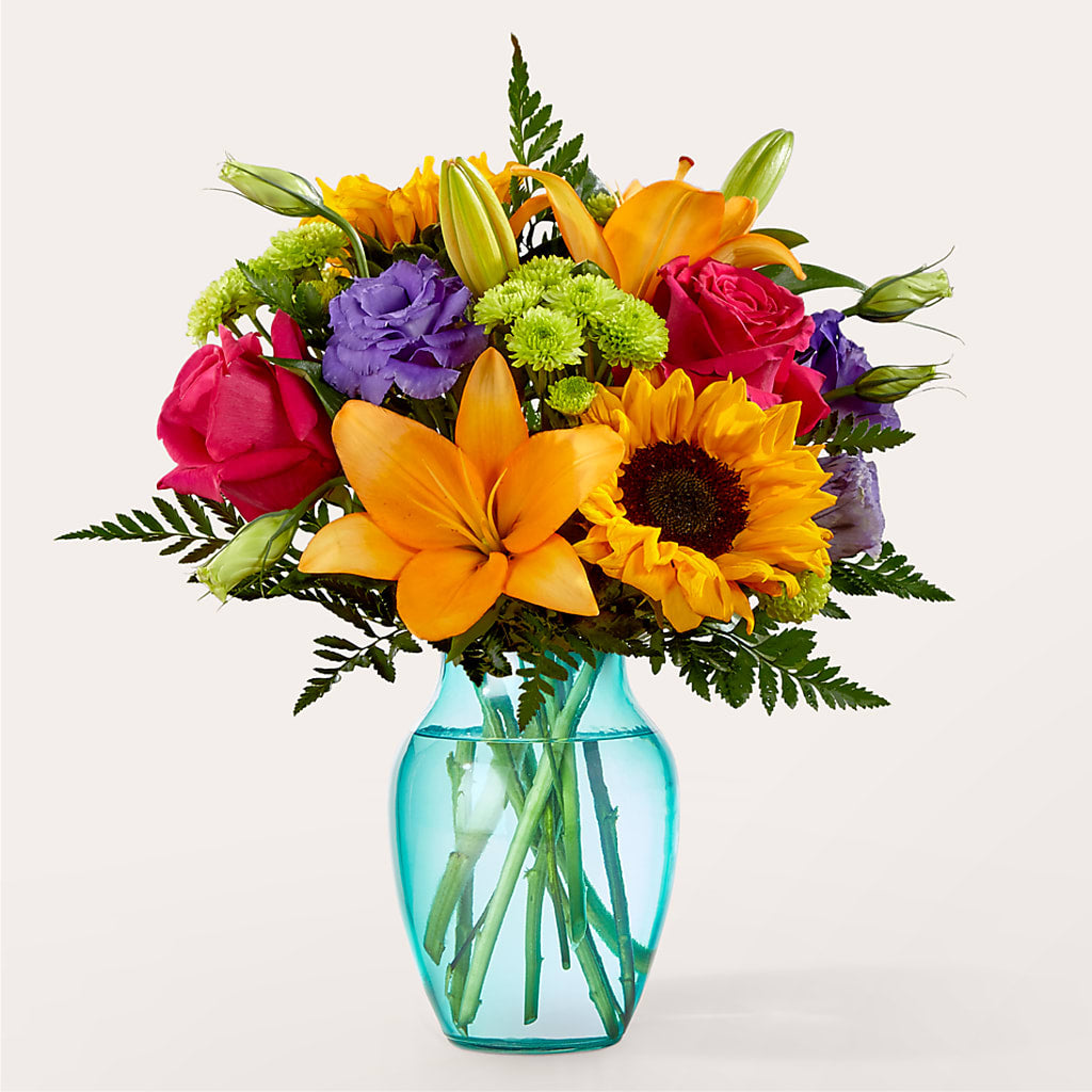 Double Rainbow Bouquet – MOSS & CO, Watkinsville GA