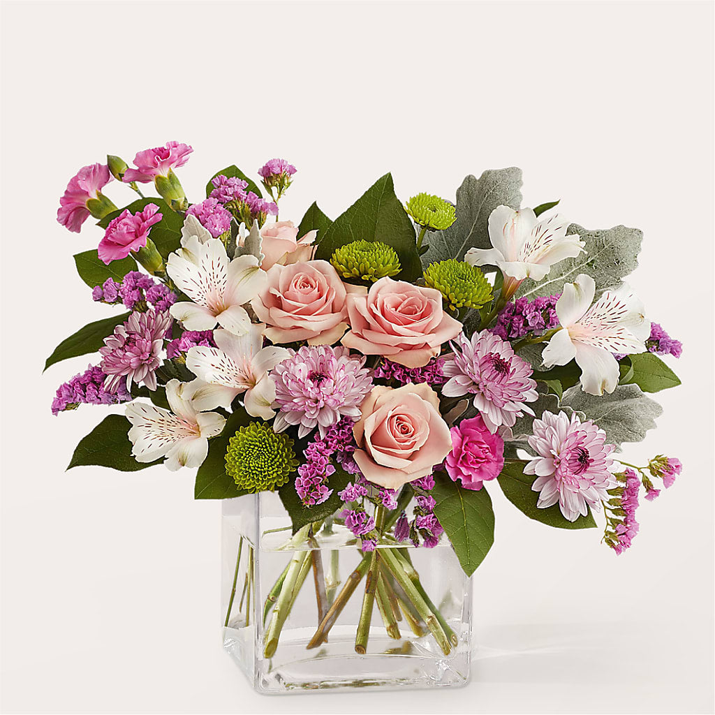 Pink Suede Bouquet – MOSS & CO, Watkinsville GA