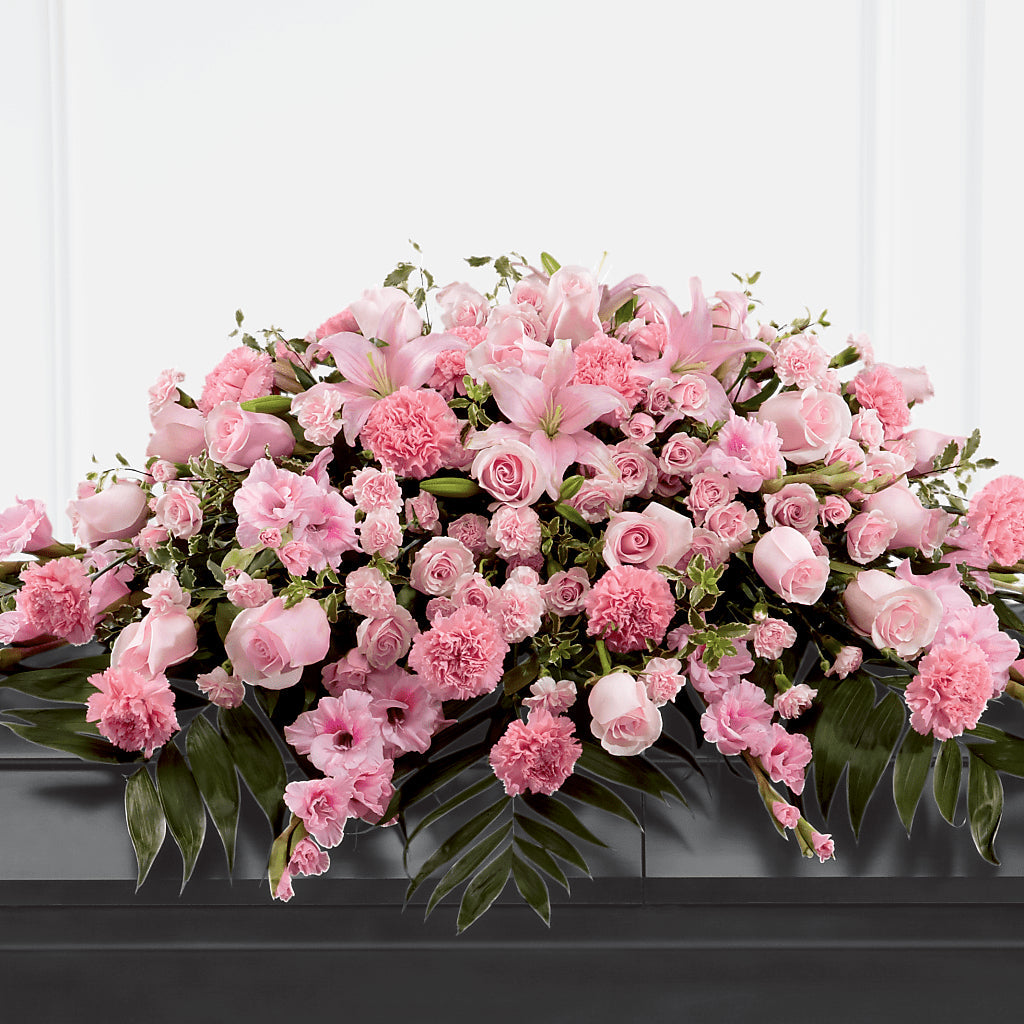 Garden of Comfort Casket Spray (Standard) – MOSS & CO, Watkinsville GA