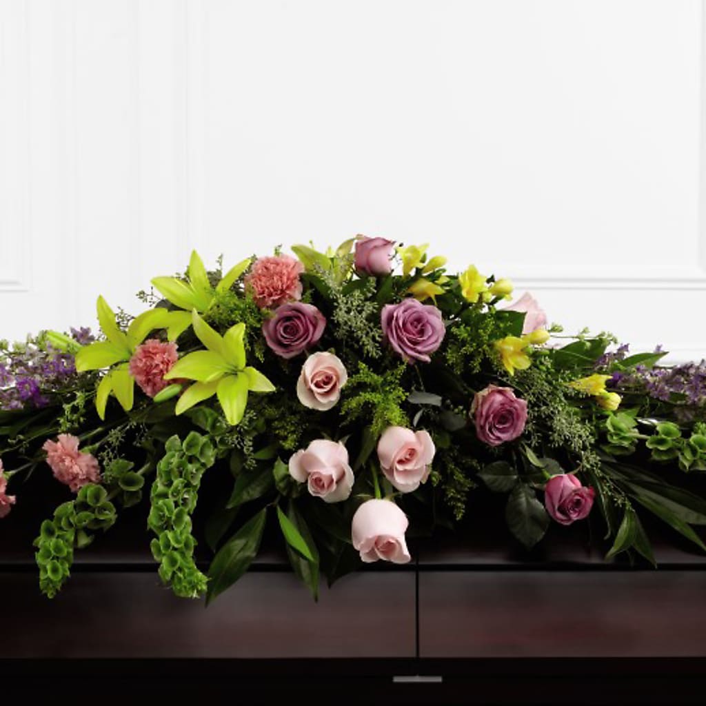 Forever Beloved Casket Spray – MOSS & CO, Watkinsville GA
