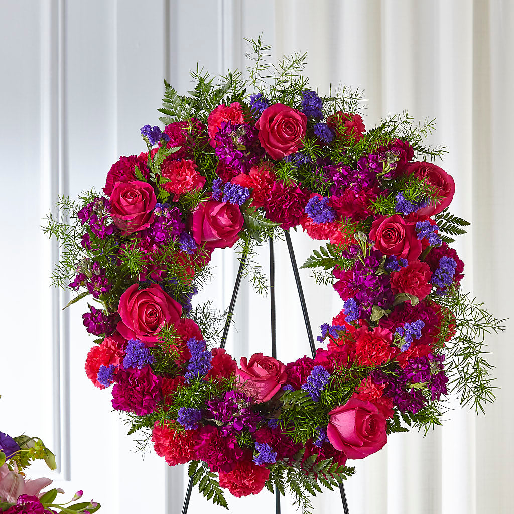 Calming Colors Wreath – MOSS & CO, Watkinsville GA