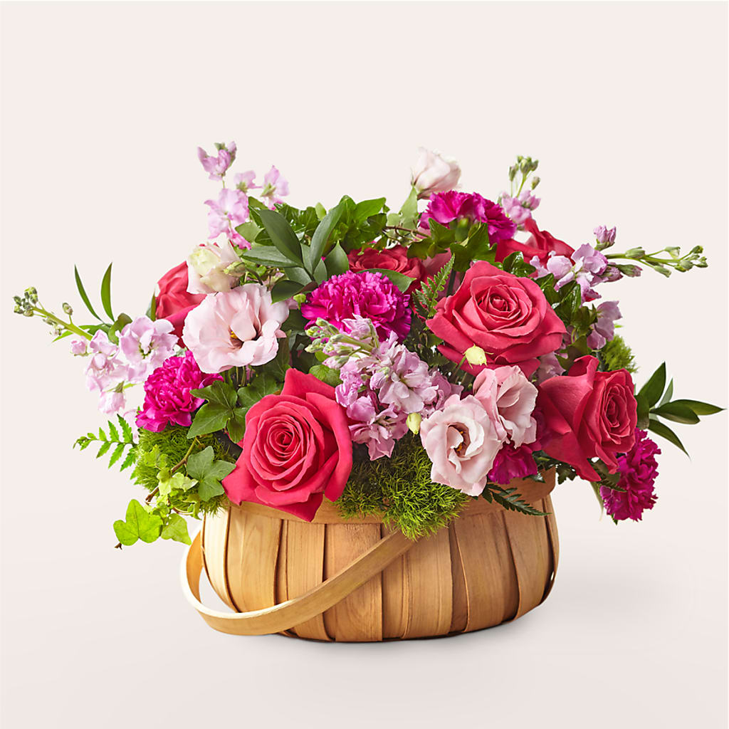 Radiance in Bloom Basket – MOSS & CO, Watkinsville GA