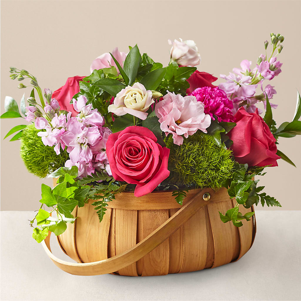 Radiance in Bloom Basket – MOSS & CO, Watkinsville GA