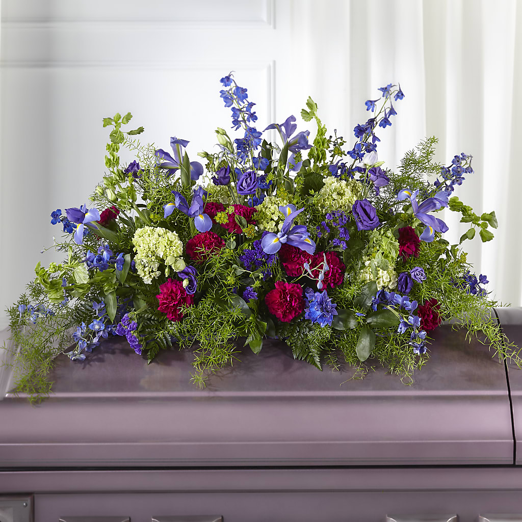 Always Treasured Casket Spray – MOSS & CO, Watkinsville GA