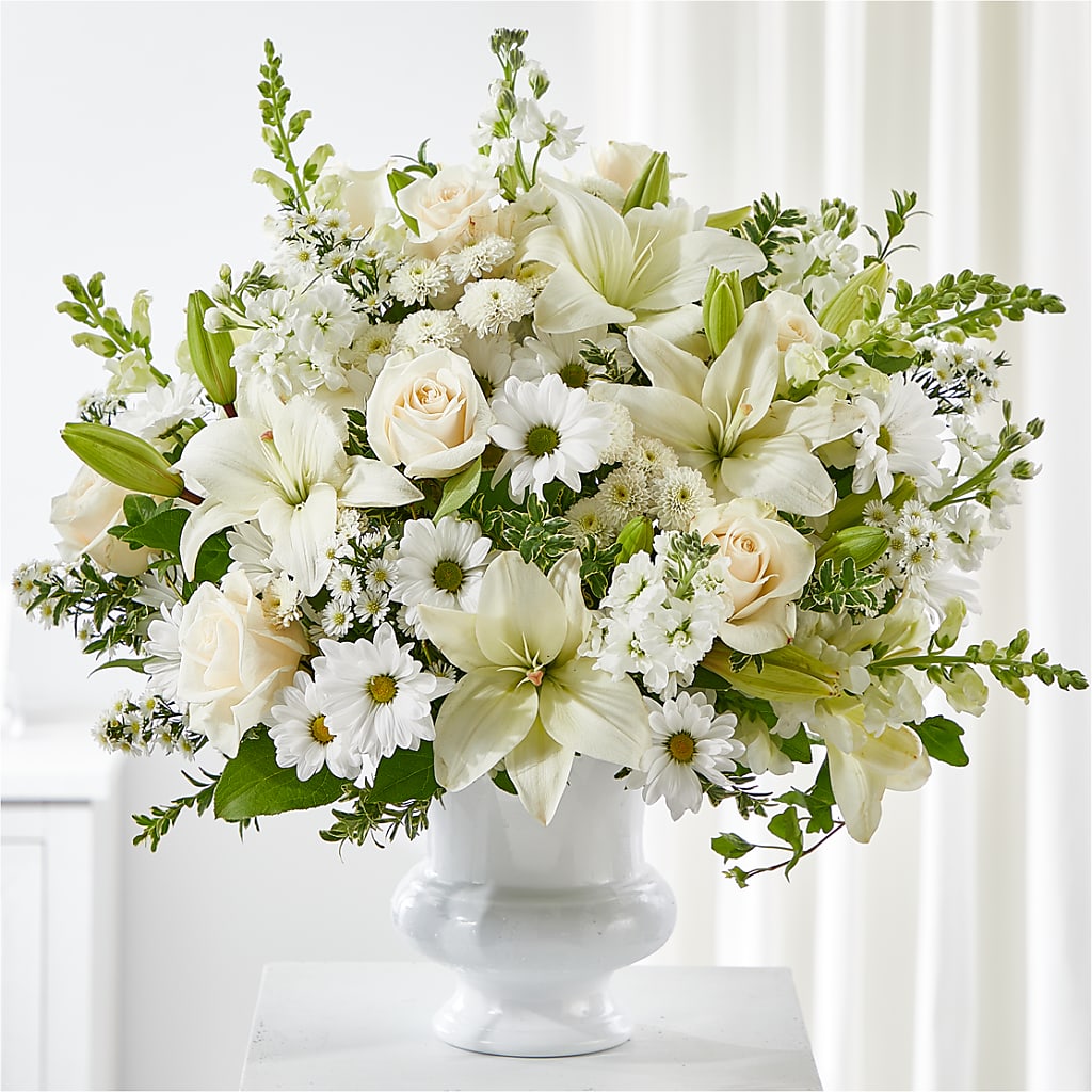 Uplifting Urn Arrangement – MOSS & CO, Watkinsville GA