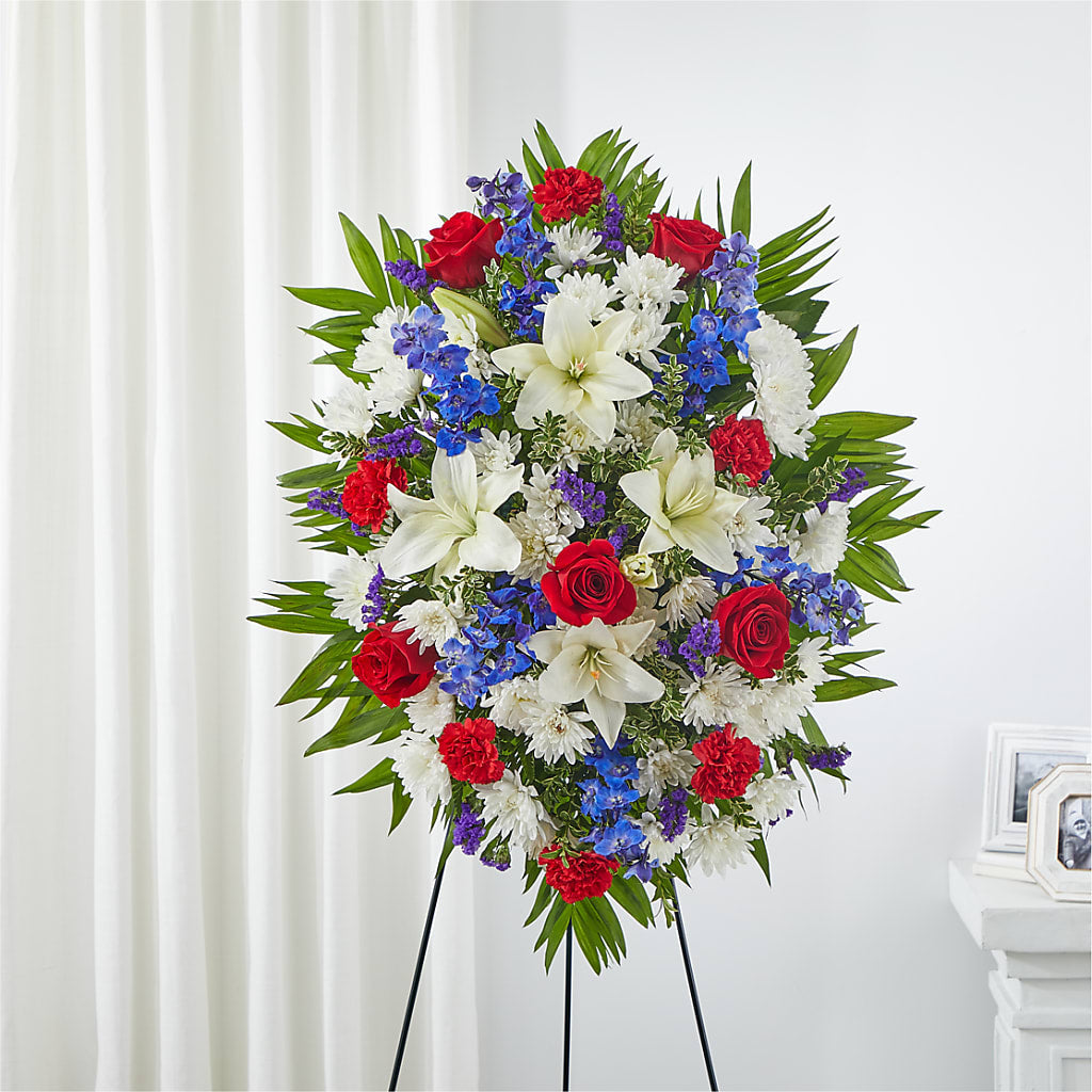 Cherished Service Standing Spray – MOSS & CO, Watkinsville GA