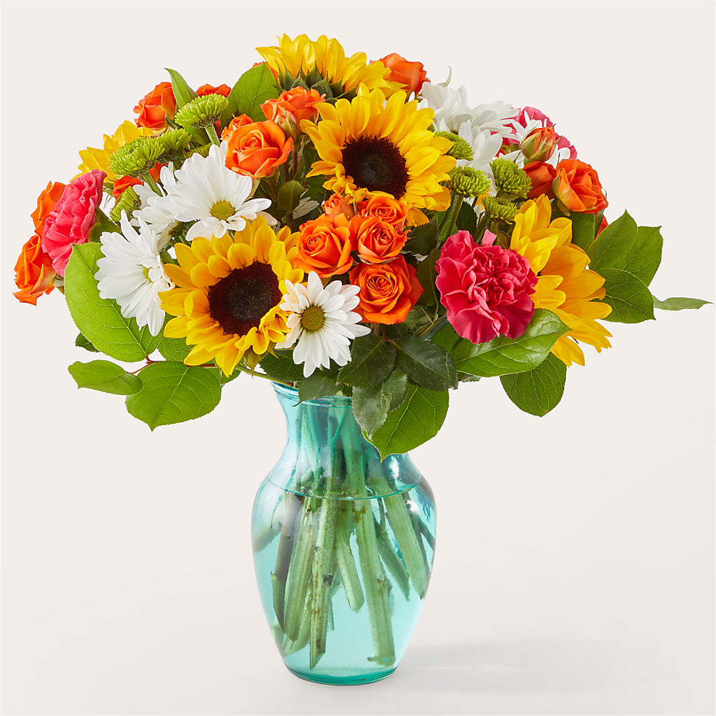 Sun-drenched Blooms Bouquet – MOSS & CO, Watkinsville GA