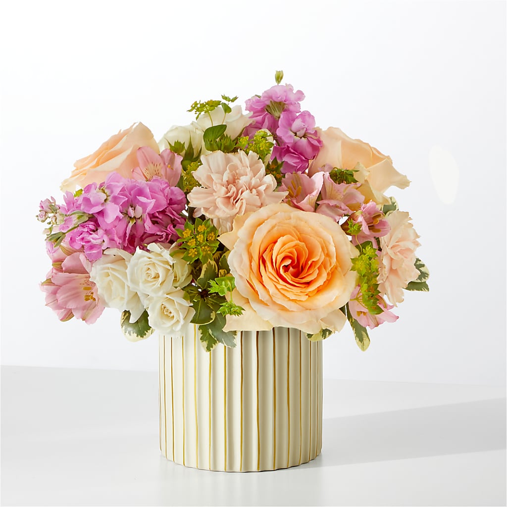 Paradise Bouquet with Ivory Vase – MOSS & CO, Watkinsville GA
