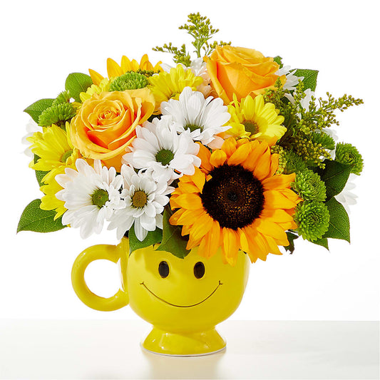 Be Happy Bouquet – MOSS & CO, Watkinsville GA