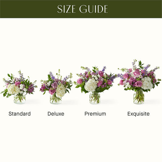 Violet Caress Bouquet – MOSS & CO, Watkinsville GA