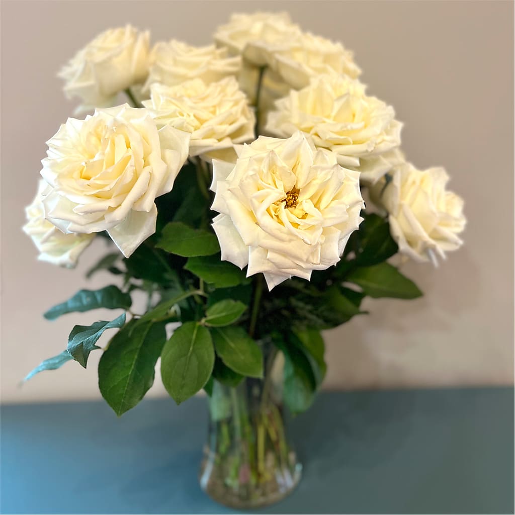Long Stem Yellow Rose Bouquet – MOSS & CO, Watkinsville GA