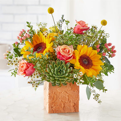 Sunflower Season Bouquet – MOSS & CO, Watkinsville GA