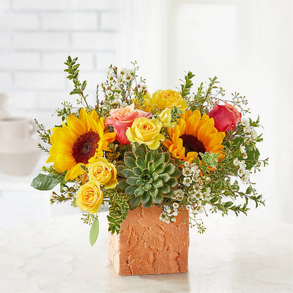 Sunflower Season Bouquet – MOSS & CO, Watkinsville GA