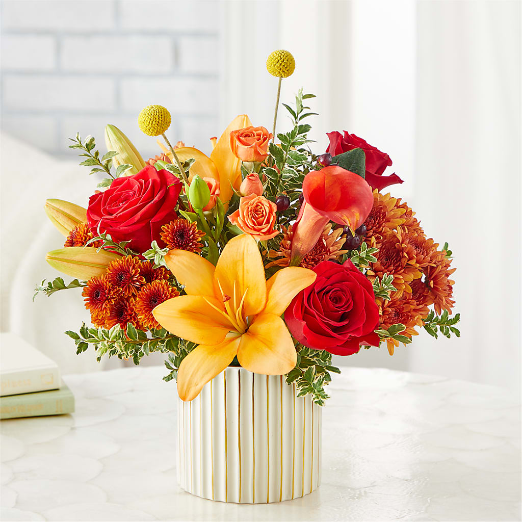 Scarlet Skies Bouquet – MOSS & CO, Watkinsville GA