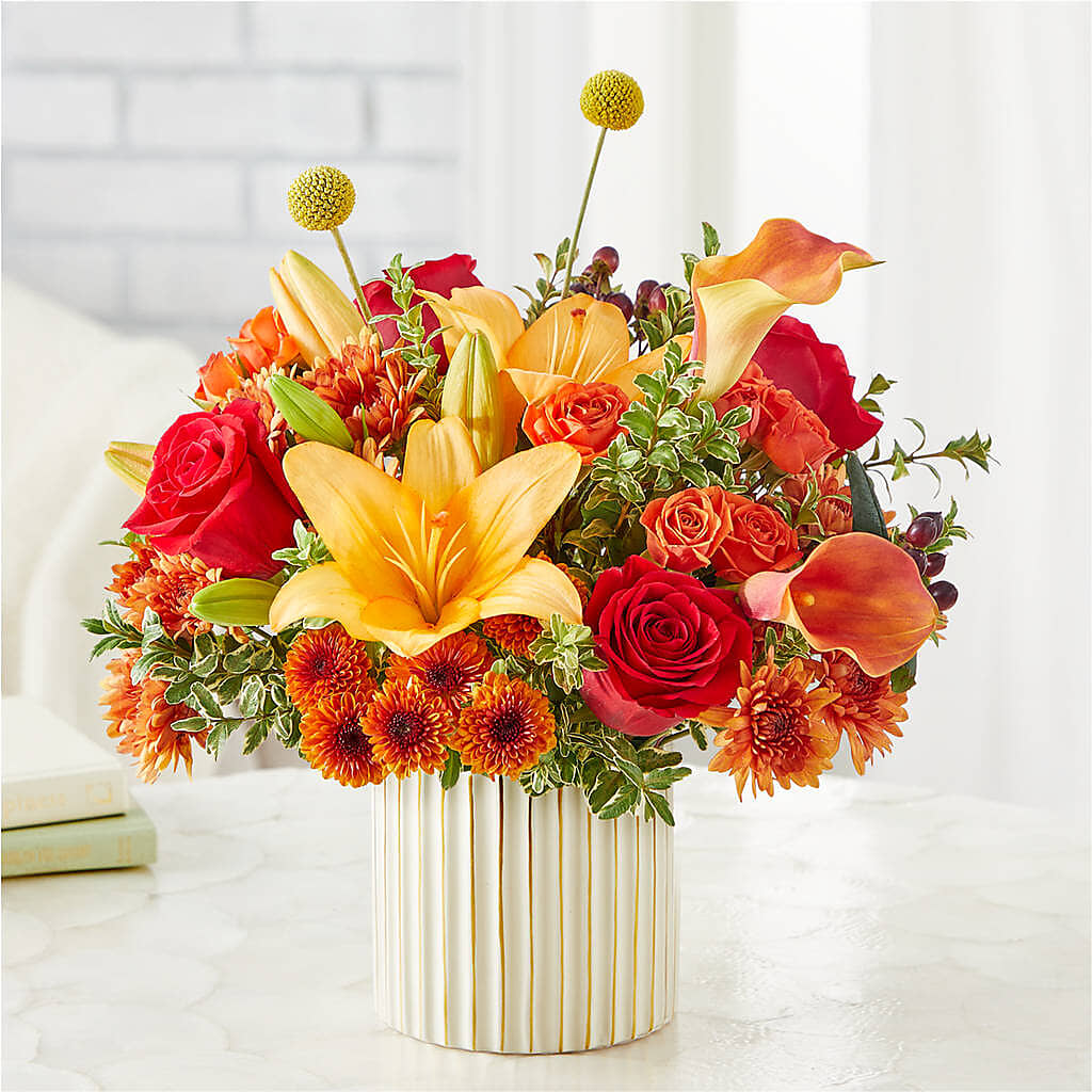 Scarlet Skies Bouquet – MOSS & CO, Watkinsville GA