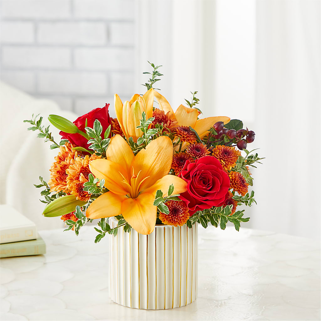 Scarlet Skies Bouquet – MOSS & CO, Watkinsville GA