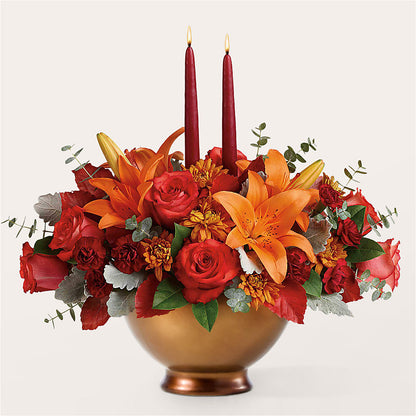 Fruits of Fall Centerpiece – MOSS & CO, Watkinsville GA
