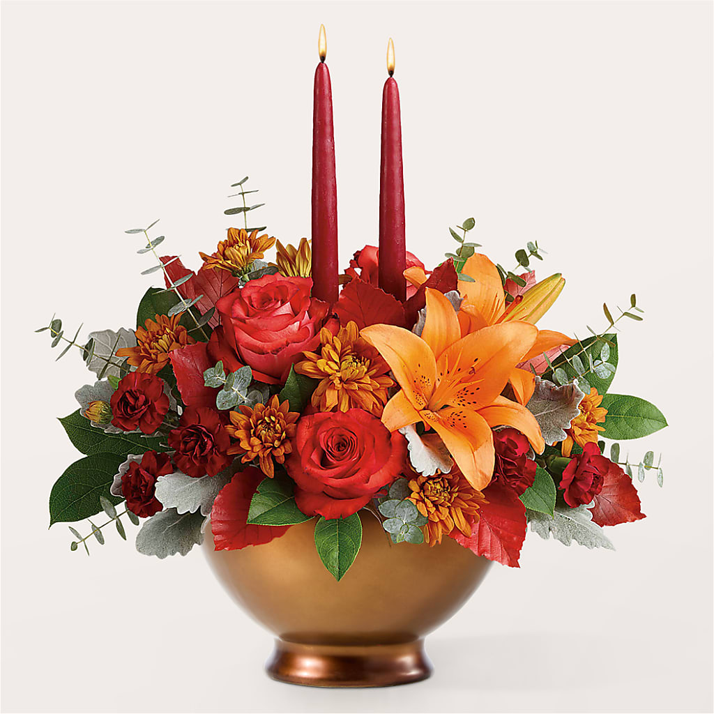Fruits of Fall Centerpiece – MOSS & CO, Watkinsville GA