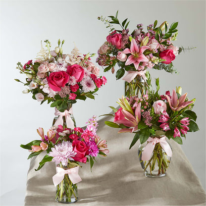 Pink Ribbon - A Florist Original – MOSS & CO, Watkinsville GA