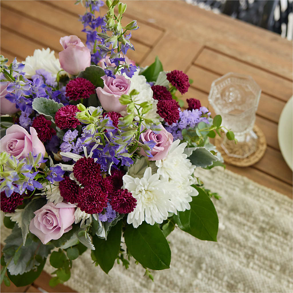 Violet Frost Bouquet – MOSS & CO, Watkinsville GA