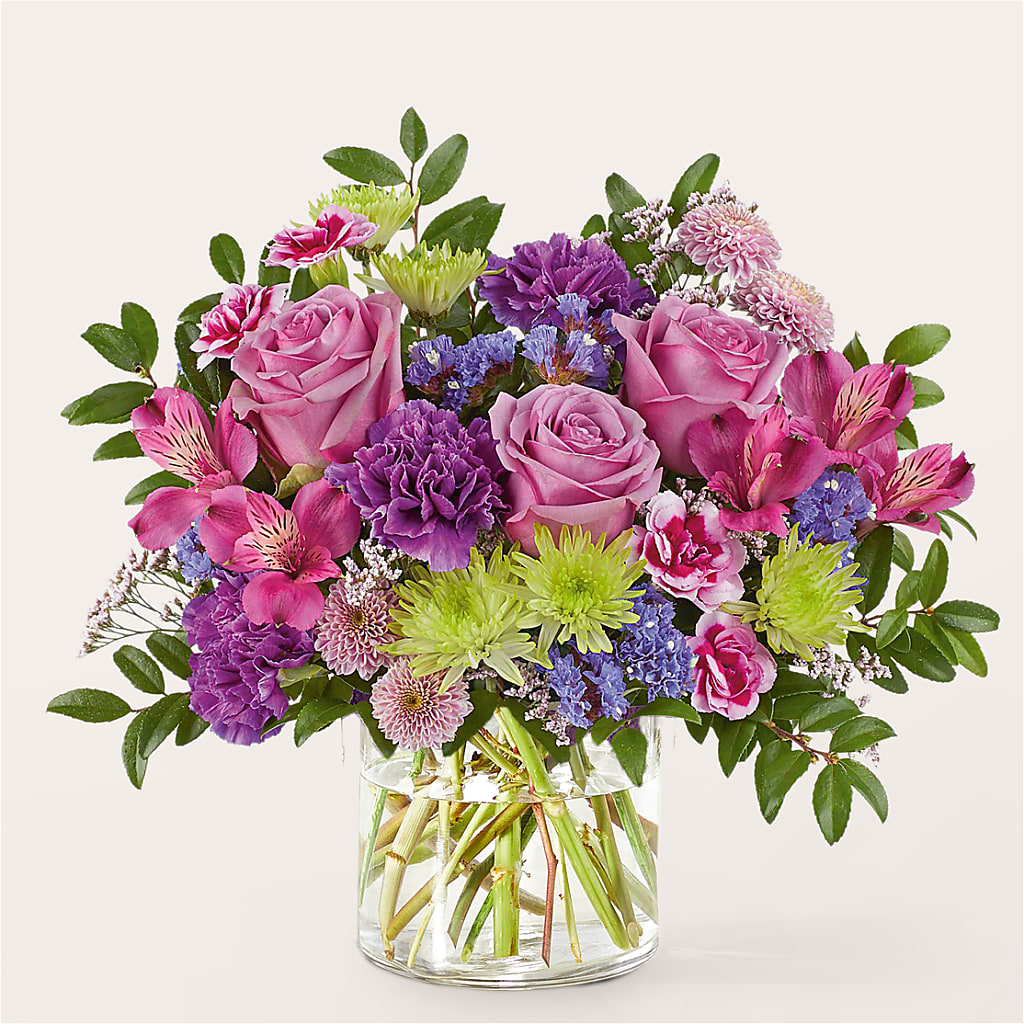 Glass Half Full Bouquet – MOSS & CO, Watkinsville GA