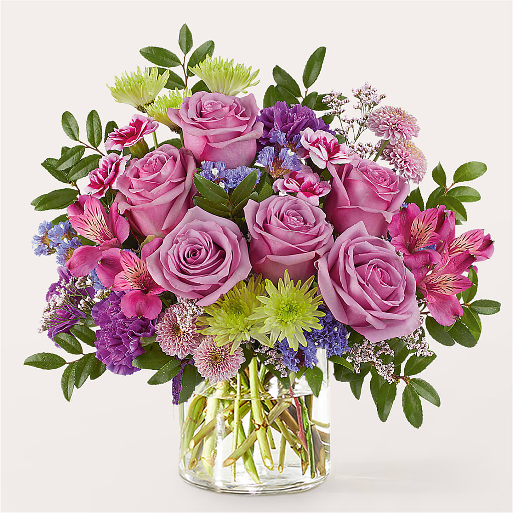 Glass Half Full Bouquet – MOSS & CO, Watkinsville GA