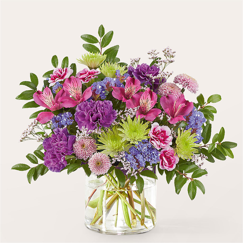 Glass Half Full Bouquet – MOSS & CO, Watkinsville GA