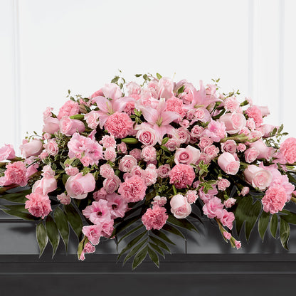 Garden of Comfort Casket Spray (Standard) – MOSS & CO, Watkinsville GA