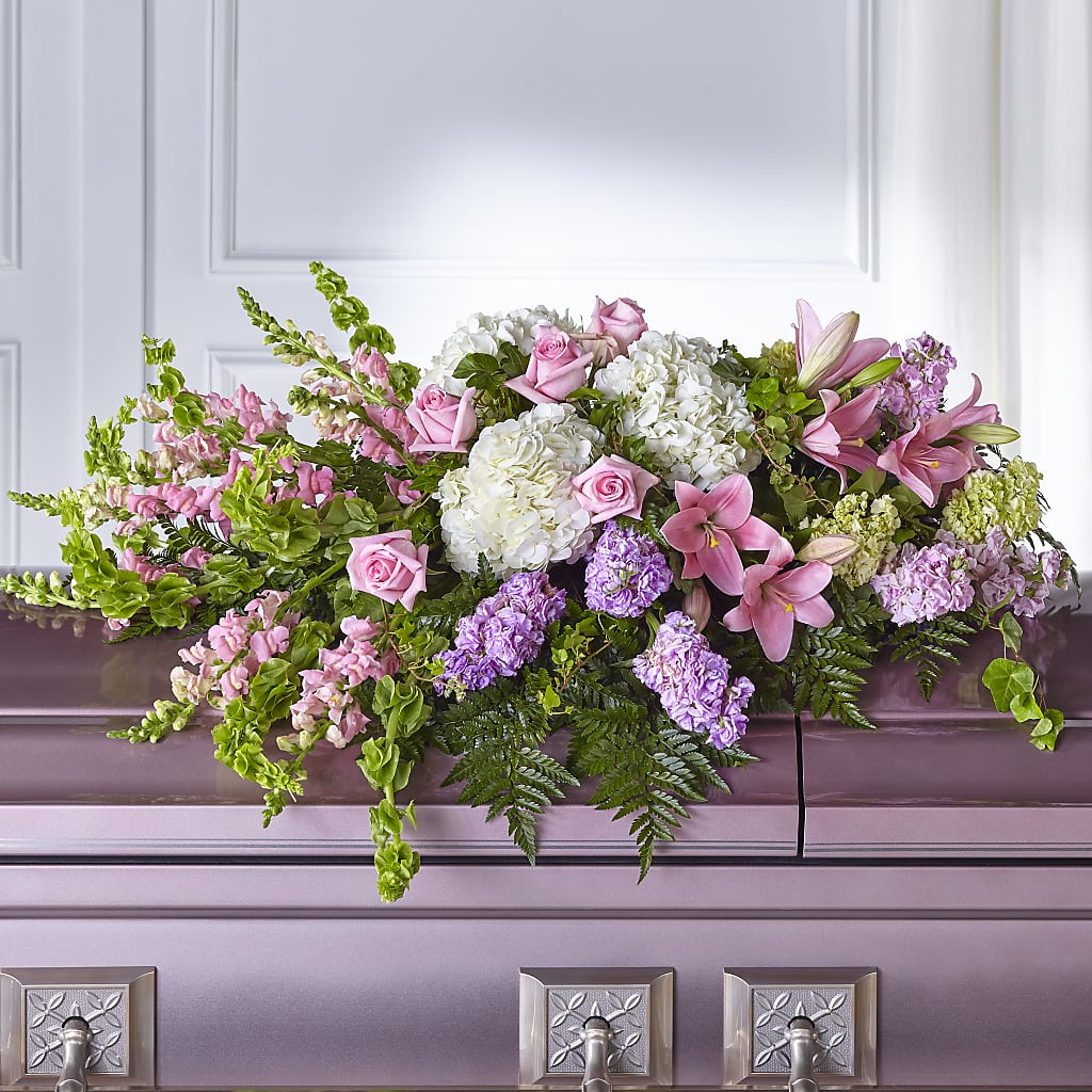 Life's Gratitude Casket Spray – MOSS & CO, Watkinsville GA