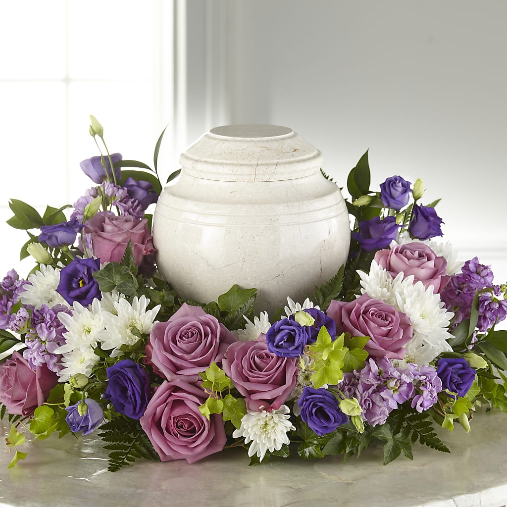 Blooming Sympathy Cremation Adornment – MOSS & CO, Watkinsville GA