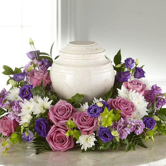 Blooming Sympathy Cremation Adornment – MOSS & CO, Watkinsville GA