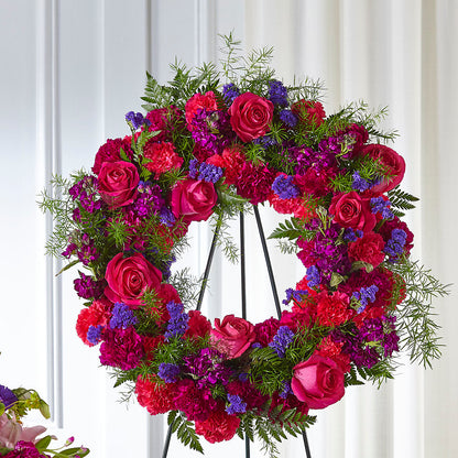 Calming Colors Wreath – MOSS & CO, Watkinsville GA
