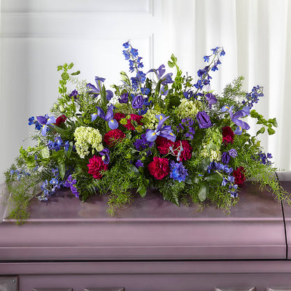 Always Treasured Casket Spray – MOSS & CO, Watkinsville GA