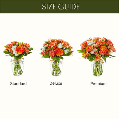 Apricot Glow Bouquet – MOSS & CO, Watkinsville GA