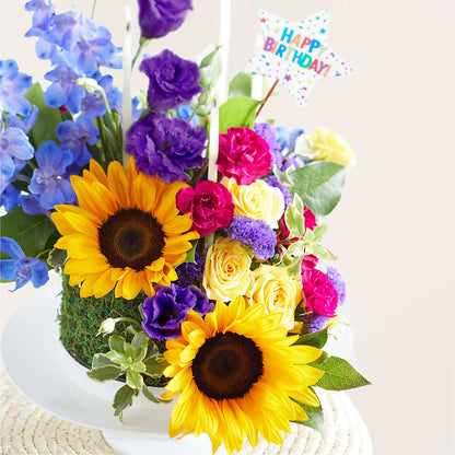 Star of the Day Floral Cake – MOSS & CO, Watkinsville GA