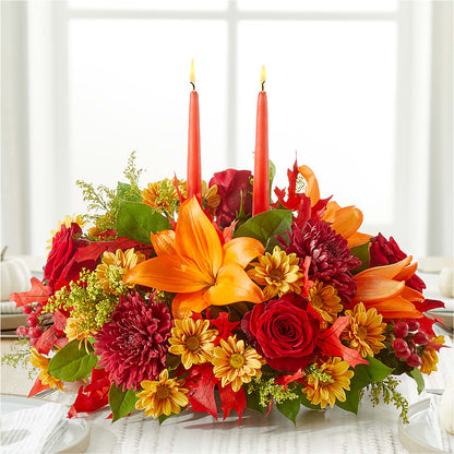 Autumn's Embrace Centerpiece – MOSS & CO, Watkinsville GA