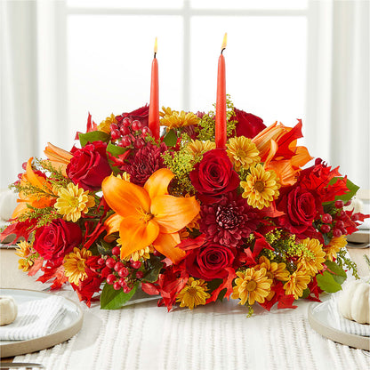 Autumn's Embrace Centerpiece – MOSS & CO, Watkinsville GA