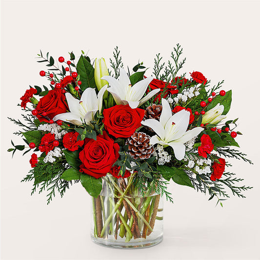 Best in Snow Bouquet – MOSS & CO, Watkinsville GA