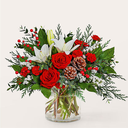 Best in Snow Bouquet – MOSS & CO, Watkinsville GA