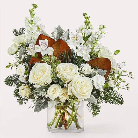 Fresh Snowfall Bouquet – MOSS & CO, Watkinsville GA